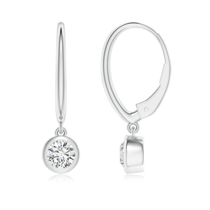 4.1mm hsi2 diamond white gold earrings 1