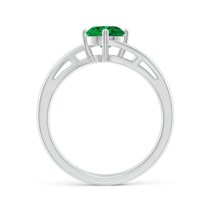 6mm aaaa emerald p950 platinum ring 2