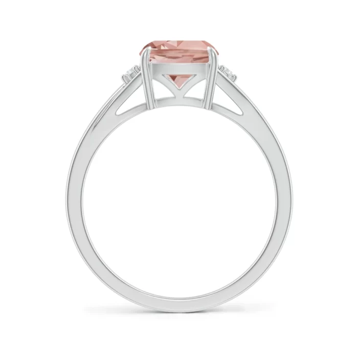 7mm aaaa morganite white gold ring 2