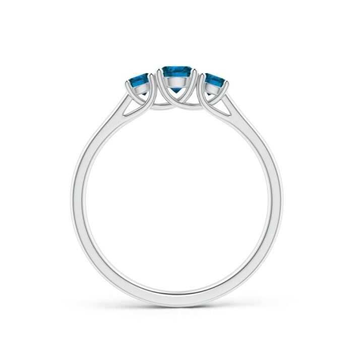 4mm aaa enhanced blue diamond white gold ring 2 1