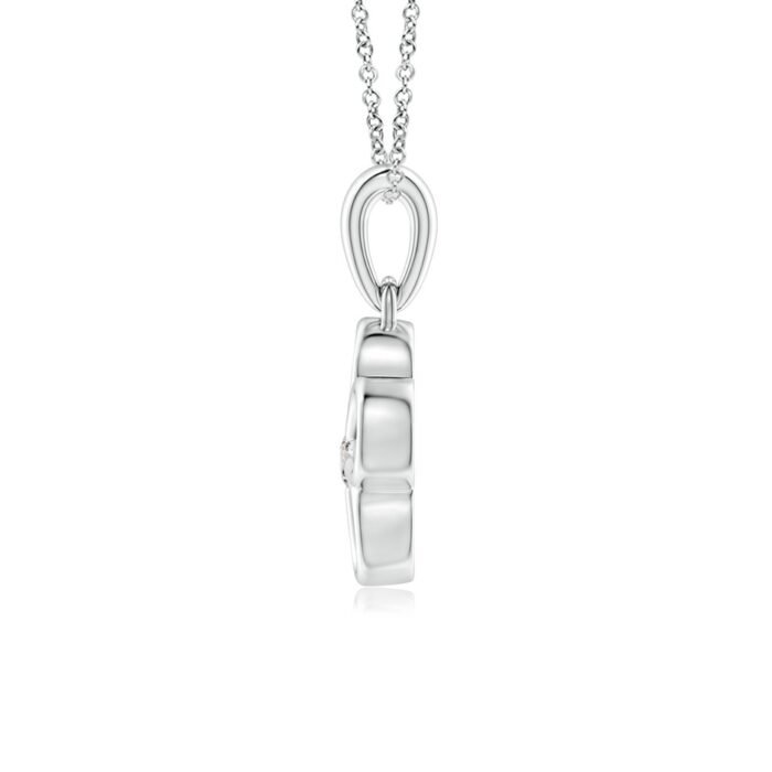 3mm iji1i2 diamond white gold pendant 2