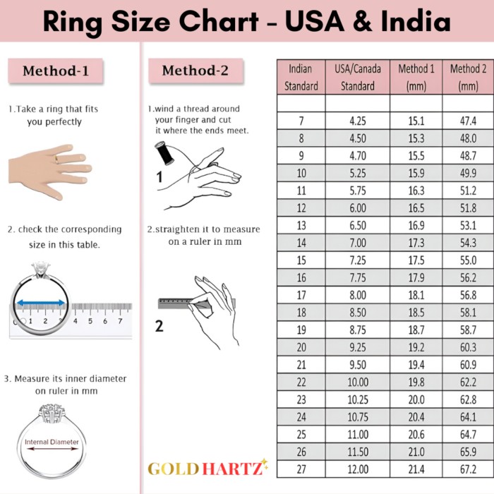 Goldhartz Ring size