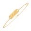 Engrave Baby Gold Bracelet